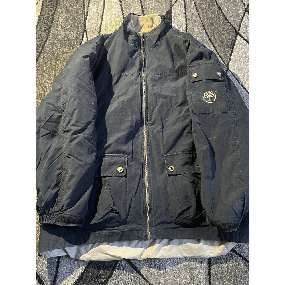 Timberland VTG Interchangeable 3 In 1 Field Jacket Sz XL